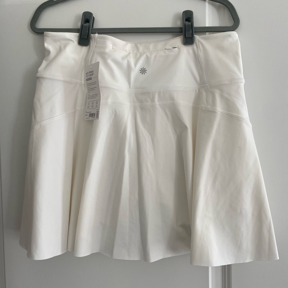 Athleta Ace Tennis Skort White NWT L - Picture 2 of 3